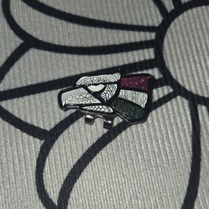 Geometric Wolf Enamel Pin